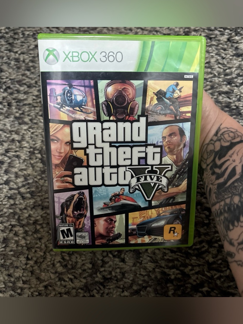 Grand theft auto V for xbox 360